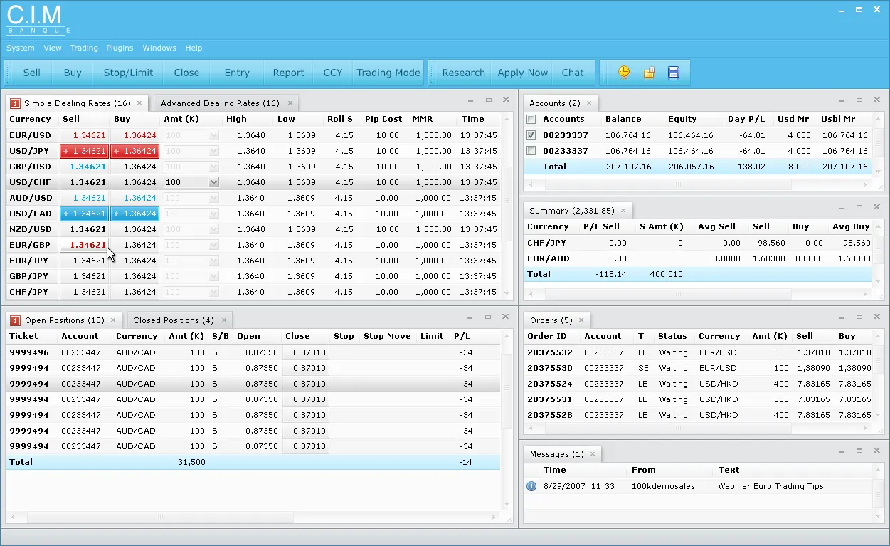 Trading Station Skin